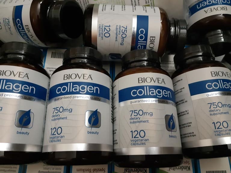 Bao bì viên uống Collagen Biovea