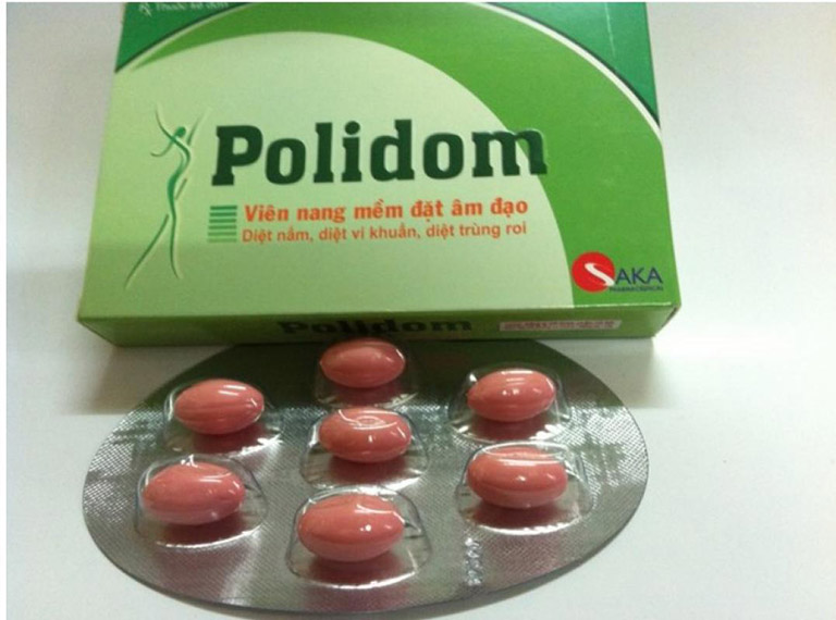Thành phần trong Polidom giúp tiêu diệt vi khuẩn cải thiện tình trạng viêm ngứa