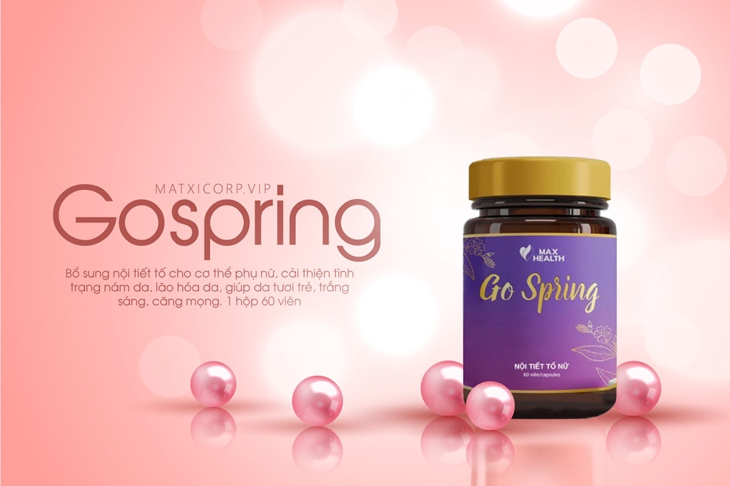 Nội tiết tố nữ Go Spring được chiết xuất hoàn toàn từ các dược liệu tự nhiên nên rất lành tính.