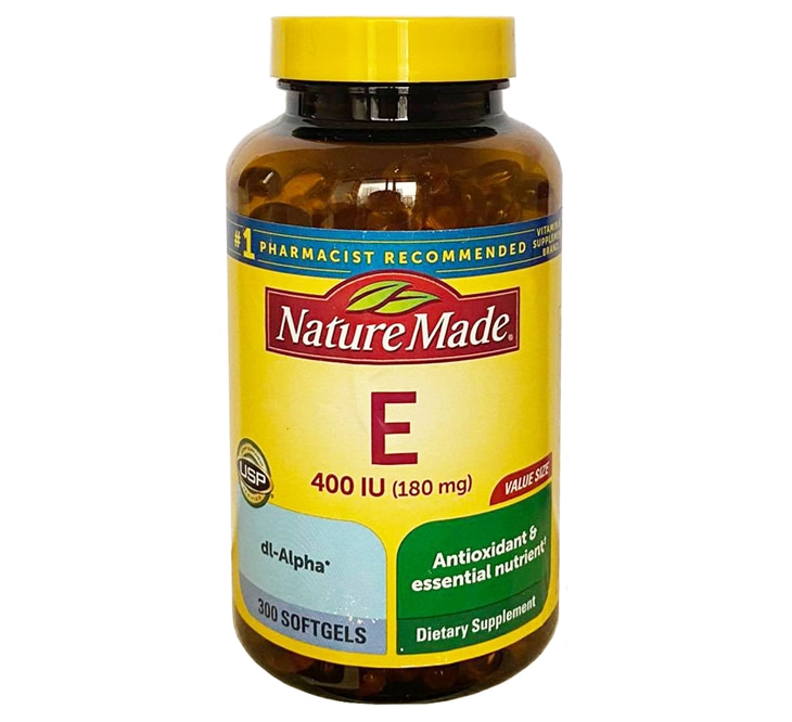 Viên uống Vitamin E 400 IU Nature Made